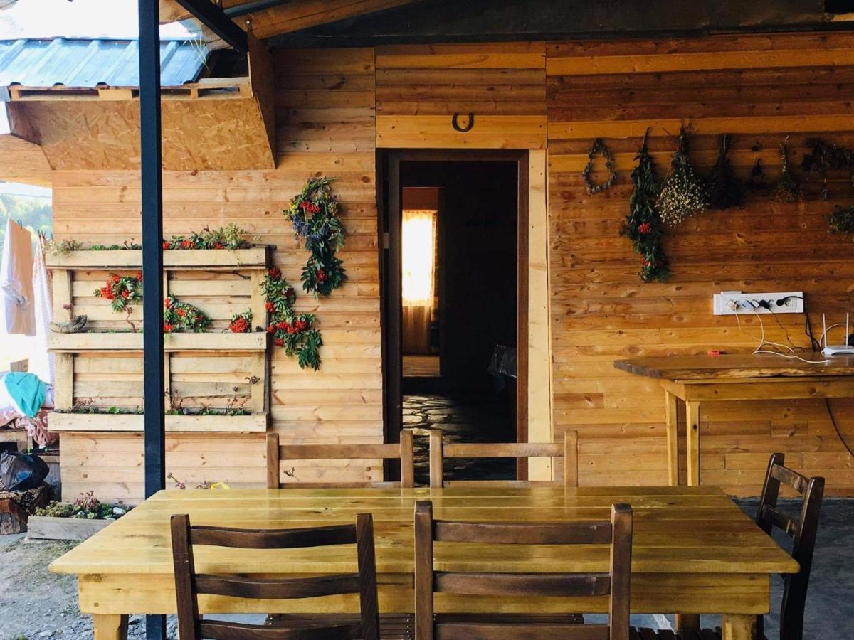 Guesthouse Omalo Bagian luar foto